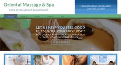 Desktop Screenshot of orientalmassageonline.com